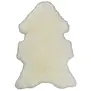 Texels Schapenvacht - Wit - Groot - Maat: Groot (90-100 x 50-60 cm)