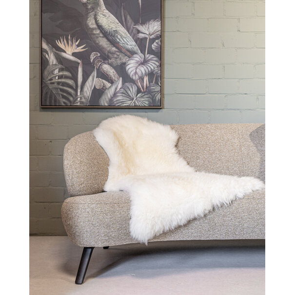 Van Buren sinds 1861 Texels Schapenvacht - Wit - Extra Groot - Maat: Extra Groot (100-110 x 55-65 cm)