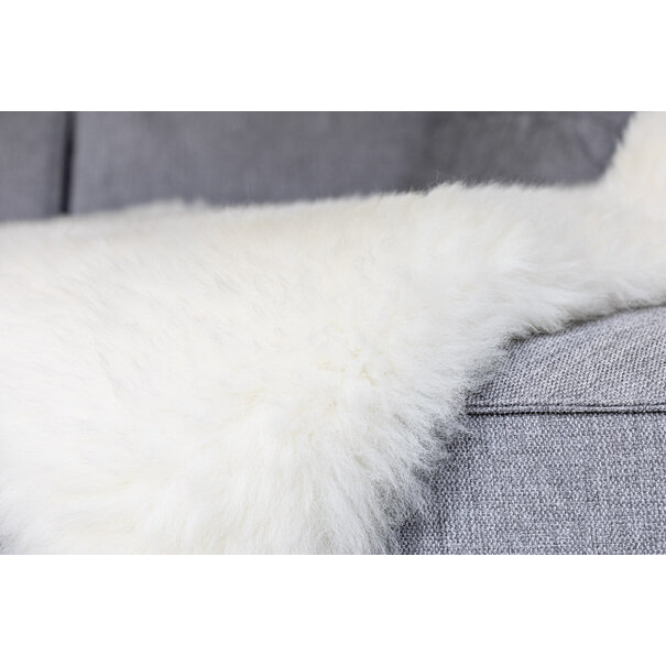 Van Buren sinds 1861 Texels Schapenvacht - Wit - Extra Groot - Maat: Extra Groot (100-110 x 55-65 cm)