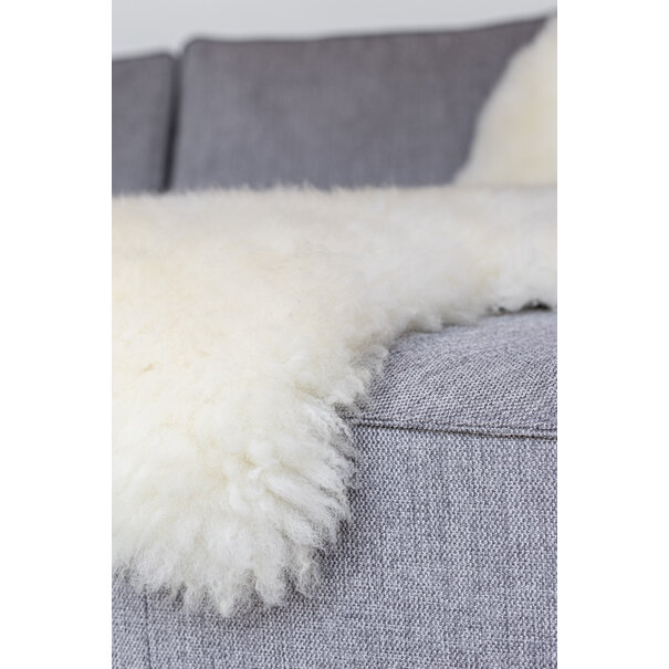 Van Buren sinds 1861 Texels Schapenvacht - Wit - Extra Groot - Maat: Extra Groot (100-110 x 55-65 cm)