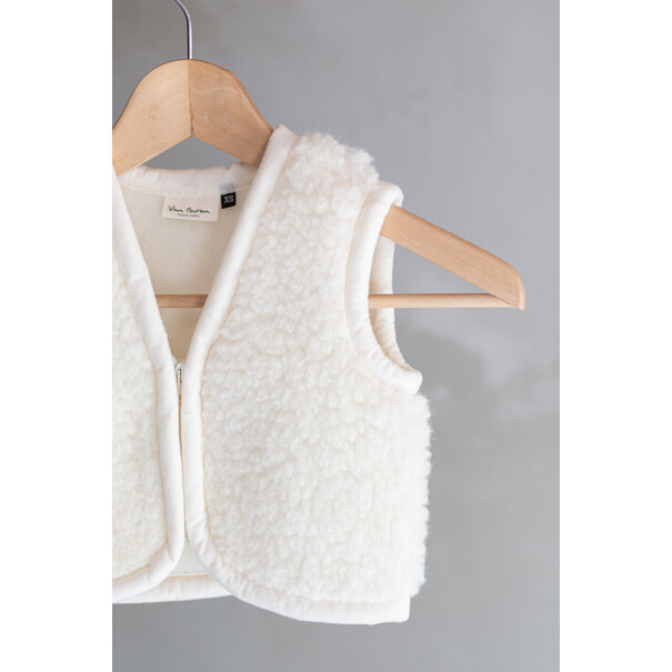 Van Buren sinds 1861 Wollen babybodywarmer Nilo - Off-White - XS / 74-92