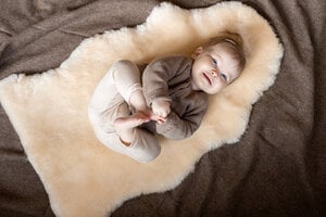 Schapenvacht baby