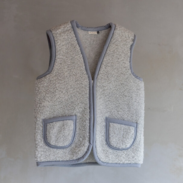 Van Buren sinds 1861 Wollen bodywarmer Taru - Grijs - 7 maten (S t/M 4XL)