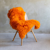 Oranje schapenvacht