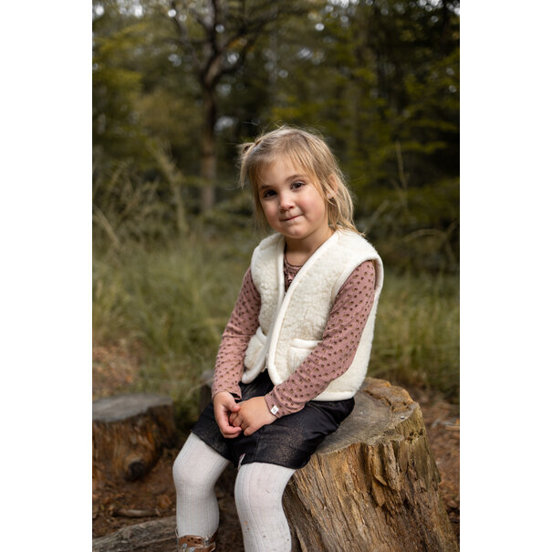 Van Buren sinds 1861 Wollen kinderbodywarmer Nilo - Off-White - 4 maten