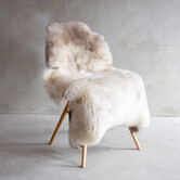 Duitse Zwartkop Schapenvacht - ca. 125x75cm - SVV-486