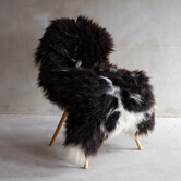 Texels Schapenvacht Bont - ca. 130x70cm - XXL - SVV-493