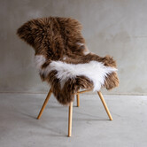 Texels Schapenvacht Bont - ca. 120x76cm - GR S - SVV-499