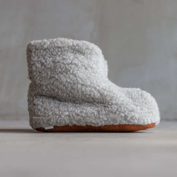 Van Buren sinds 1861 Wollen sloffen Sami - Grijs - 35 t/m 46