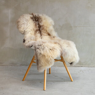 Uniek Texels Gemêleerd/Bont Schapenvacht - SVV-590