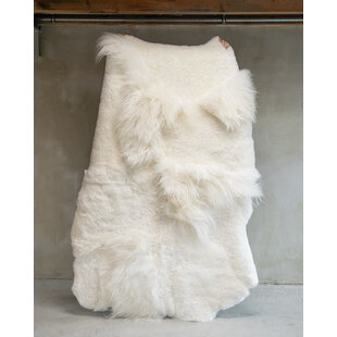 Uniek Schapenvacht Multilayer Karpet Wit - SKM-122