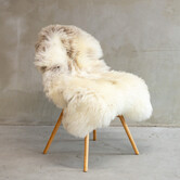 Uniek Gefotografeerd Texels Gemêleerd Schapenvacht ca. 103x67cm - SVV-624