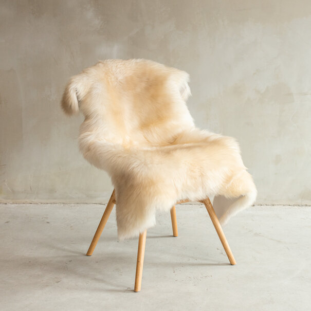 Van Buren sinds 1861 Uniek gefotografeerd Gemêleerd Schapenvacht XXL - ca. 129x74cm - SVV-673