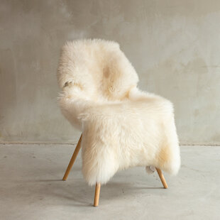 Uniek Gemêleerd Schapenvacht XXL - SVV-638