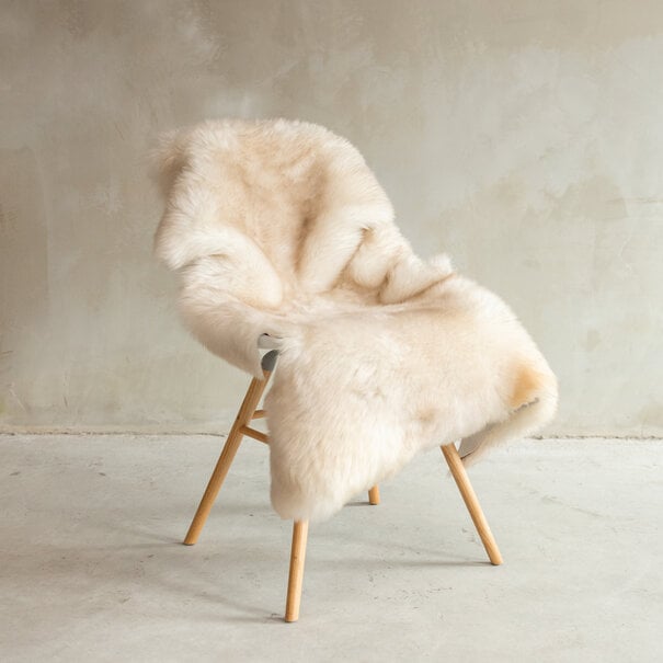 Van Buren sinds 1861 Uniek gefotografeerd Gemêleerd Schapenvacht XXL - ca. 120x73cm - SVV-668