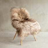 Uniek gefotografeerd Mouflon Schapenvacht XXL - ca. 122x77cm - SVV-658