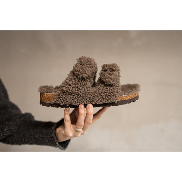 Van Buren sinds 1861 Crossbreed Slipper Sola - Taupe - Maat 36 t/m 42