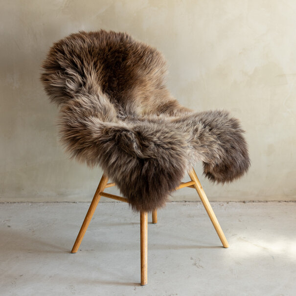 Van Buren sinds 1861 Uniek Gefotografeerd Schapenvacht Gemêleerd XXL - 116x71 - SVV-717