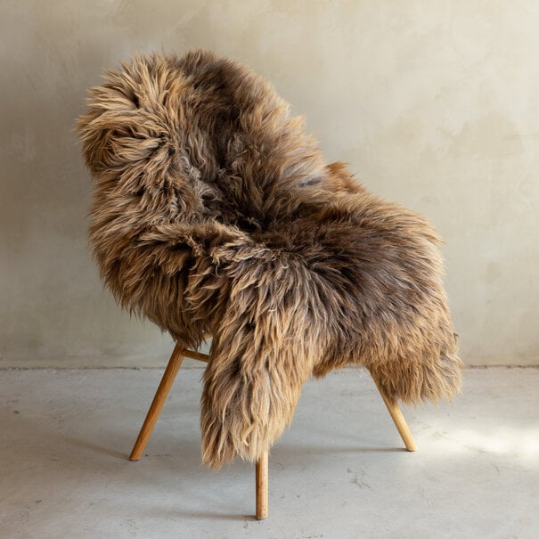 Van Buren sinds 1861 Uniek Gefotografeerd Schapenvacht Gemêleerd XXL - 142x64 - SVV-708