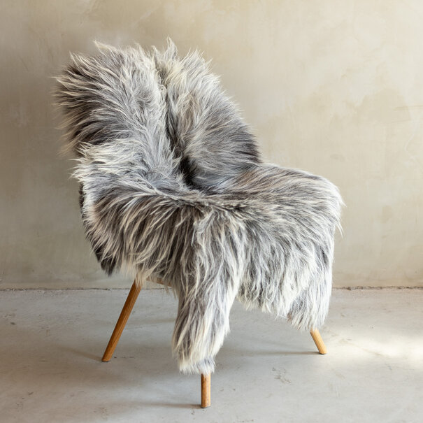 Van Buren sinds 1861 Uniek Gefotografeerd Schapenvacht Gemêleerd XXL - 112x63 - SVV-711