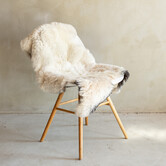 Uniek Gefotografeerd Geschoren IJslands Schapenvacht Beige - 110x62 - SVV-698