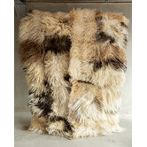 Uniek Gefotografeerd Schapenvacht Vloerkleed (Karpet) - Krul/Bergschaap - 200x150 cm - SKK-193