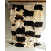Uniek Gefotografeerd Schapenvacht Vloerkleed (Karpet) - Krul/Bergschaap - 200x150 cm - SKK-196