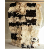 Uniek Gefotografeerd Schapenvacht Vloerkleed (Karpet) - Krul/Bergschaap - 200x150 cm - SKK-185