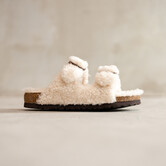 Crossbreed Slipper Sola - Off-White - Maat 36 t/m 42