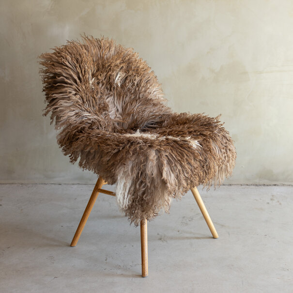 Van Buren sinds 1861 Uniek gefotografeerd Krul/Berg schapenvacht - ca. 114x66cm - SVV-870