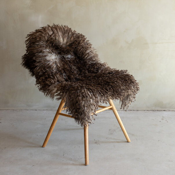 Van Buren sinds 1861 Uniek gefotografeerd Krul/Berg schapenvacht - ca. 104x63cm - SVV-873