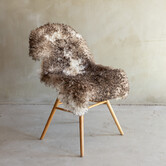 Uniek gefotografeerd Krul/Berg schapenvacht - ca. 95x60cm - SVV-878