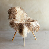 Uniek gefotografeerd Krul/Berg schapenvacht - ca. 113x70cm - SVV-864