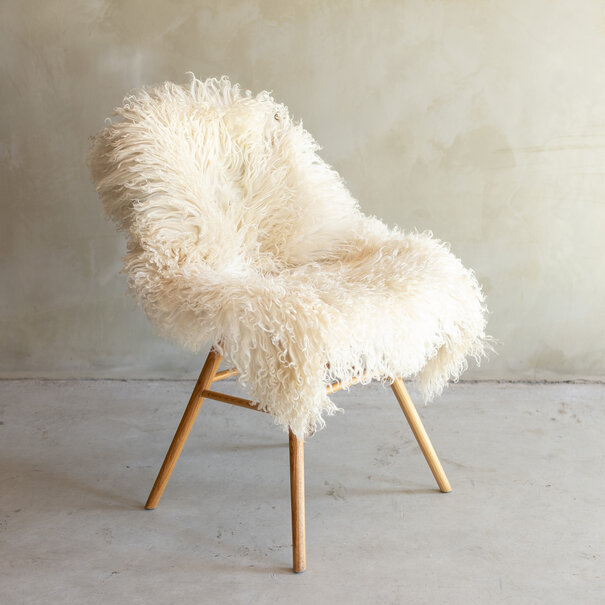 Van Buren sinds 1861 Uniek gefotografeerd Krul/Berg schapenvacht - ca. 113x73cm - SVV-851