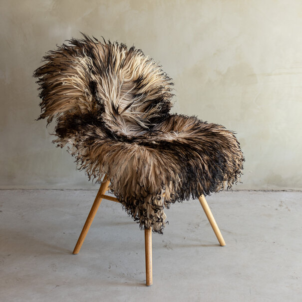 Van Buren sinds 1861 Uniek gefotografeerd Krul/Berg schapenvacht - ca. 116x68cm - SVV-838