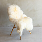 Uniek gefotografeerd Heide schapenvacht XXL - ca. 140x70cm - SVV-778