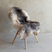 Uniek gefotografeerd Heide schapenvacht XXL - ca. 128x72cm - SVV-783