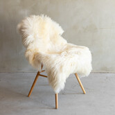 Uniek gefotografeerd Heide schapenvacht XXL - ca. 124x75cm - SVV-798