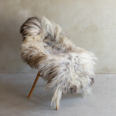 Uniek gefotografeerd Heide schapenvacht XXL - ca. 130x80cm - SVV-809