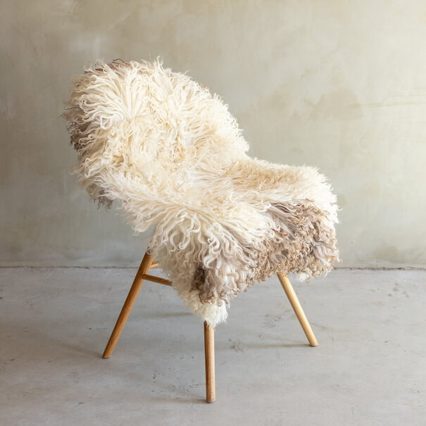 Van Buren sinds 1861 Uniek gefotografeerd Krul/Berg schapenvacht - ca. 110x68cm - SVV-868