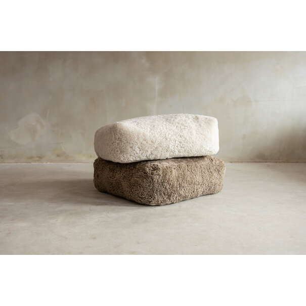 Van Buren sinds 1861 Vloerkussen Crossbreed - Off-White - 65x65x20cm (zonder vulkussen)