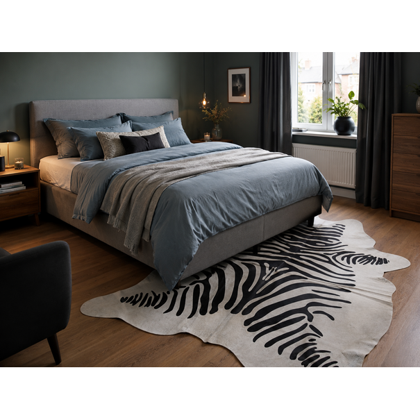 Van Buren sinds 1861 Koeienhuid met Zebraprint