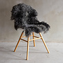 Tibetaans Lamsvacht Natuurgrijs - SVV-935 - 90x62cm