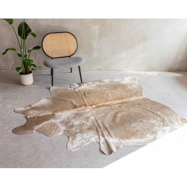 Van Buren sinds 1861 Koeienhuid Champagne - GR1 - 190x184 cm - KH-093