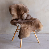 Duitse Zwartkop Schapenvacht - XL - 129x70 cm - SVV-994