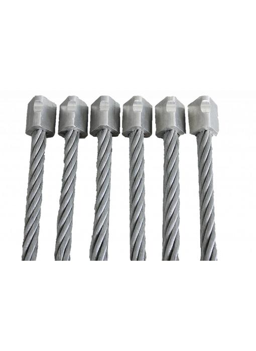 Losse borstels voor Armigo Triplo onkruidborstel  14mm (6 stuks)