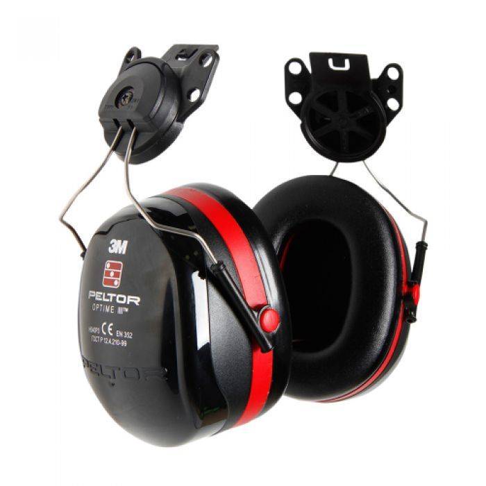 Peltor (3M) 3 gehoorbeschermers voor helm -