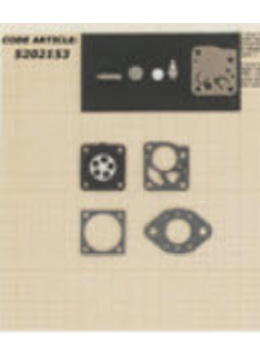 Membraanset voor Tillotson carburateur - vervangnummer RK-14HU - past op Stihl 028