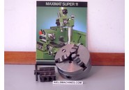 Sold: Emco self centering 3-jaw chuck ø140mm for Emco Maximat Super 11 or Emco Compact 10