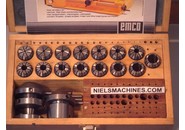 Sold: Emco Compact 5 ESX-25 Collet holder 200 040 & 200 050 with Collet set